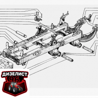 (30) Рама ДТ-75 - Интернет-магазин тракторных запчастей Дизелист-96 (30) Рама ДТ-75 - Интернет-магазин тракторных запчастей Дизелист-96