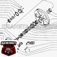 (32) Колесо направляющее ДТ-75 - Интернет-магазин тракторных запчастей Дизелист-96 (32) Колесо направляющее ДТ-75 - Интернет-магазин тракторных запчастей Дизелист-96