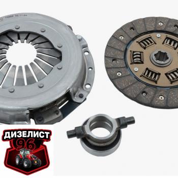 75901 Комплект лепесткового сцепления МТЗ-320 (корзина+диск+муфта) СТК-ТАЯ - Интернет-магазин тракторных запчастей Дизелист-96