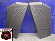 Комплект удлинителей заднего крыла МТЗ (пластик) - Интернет-магазин тракторных запчастей Дизелист-96