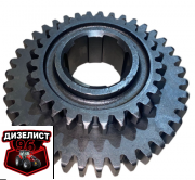 Т25-1701314-В Шестерня 2 и 5 пер.ведом.( 8-скоростная КПП,Z=27/39) Т-40 - Интернет-магазин тракторных запчастей Дизелист-96
