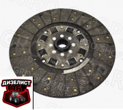 2022-1601130 Диск сцепления ведомый МТЗ-2022 (элипсонавитая накладкая) (БЗТДиА) РБ - Интернет-магазин тракторных запчастей Дизелист-96