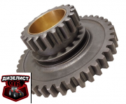 40-1701056СБ Шестерня промежуточная со втулкой в сборе - Интернет-магазин тракторных запчастей Дизелист-96
