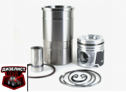 53443.1004006-20 Гильза с поршнем ЯМЗ-534,536 (гильза, поршень, палец, кольца ст., п/кольца) АВТОДИЗЕЛЬ - Интернет-магазин тракторных запчастей Дизелист-96