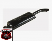 60-1205015-А Глушитель короткий МТЗ-82 (Новосады) РБ - Интернет-магазин тракторных запчастей Дизелист-96