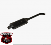 60-1205015-А2 Глушитель длинный МТЗ-82 (Новосады) РБ - Интернет-магазин тракторных запчастей Дизелист-96