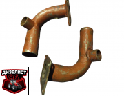 77У.13.314-1 Патрубок радиатора нижний - Интернет-магазин тракторных запчастей Дизелист-96