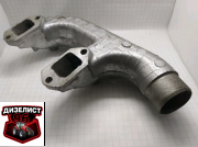 Д120-1008032Б Трубопровод впускной Т30А-80 - Интернет-магазин тракторных запчастей Дизелист-96