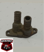 Д144-1405091 Фланец с трубками Д-144 - Интернет-магазин тракторных запчастей Дизелист-96