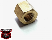 Д37М-1008127Б  Гайка крепления коллектора Д-144 медная высокая (210101203019008) (FEBI 03687) - Интернет-магазин тракторных запчастей Дизелист-96