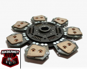 Диск сцепления МТЗ-82 (металлокерамический) TRIALLI - Интернет-магазин тракторных запчастей Дизелист-96