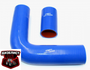 Комплект патрубков радиатора МТЗ-1221 силикон (комплект - 2 шт.) - Интернет-магазин тракторных запчастей Дизелист-96