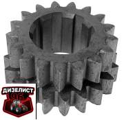 Т25-1701045-В Шестерня 2 и 3 передачи Т-40 ( 8-скоростная КПП, z=17/19) - Интернет-магазин тракторных запчастей Дизелист-96