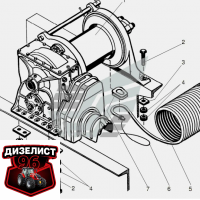 (45) Лебедка ТДТ-55 - Интернет-магазин тракторных запчастей Дизелист-96