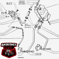 (47) Гидросистема ТДТ-55 - Интернет-магазин тракторных запчастей Дизелист-96