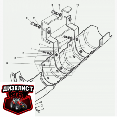 (221) Защита карданного вала - Интернет-магазин тракторных запчастей Дизелист-96