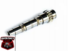 220-1701185 Вал промежуточный ведомый КПП МТЗ-320 (БЗТДиА) - Интернет-магазин тракторных запчастей Дизелист-96