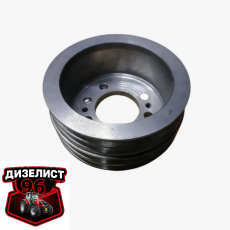 260-1005142-Б Шкив Д-260 без демпфера 4-х ручьевой (ММЗ) РБ - Интернет-магазин тракторных запчастей Дизелист-96
