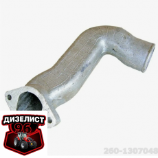 260-1307048 Патрубок водяного насоса Д-260 - Интернет-магазин тракторных запчастей Дизелист-96