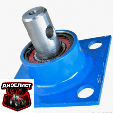 Стакан-приставка насоса-дозатора (вал с отверстием под штифт, L=72мм) - Интернет-магазин тракторных запчастей Дизелист-96