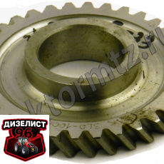 3LD-1005033 Шестерня привода масляного насоса - Интернет-магазин тракторных запчастей Дизелист-96