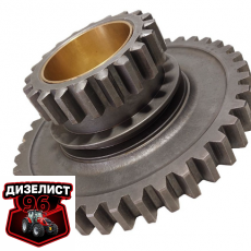 40-1701056СБ Шестерня промежуточная со втулкой в сборе - Интернет-магазин тракторных запчастей Дизелист-96