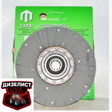 45-1604040 Диск сцепления ведомый  ЮМЗ (Д-65) (ТАРА) - Интернет-магазин тракторных запчастей Дизелист-96