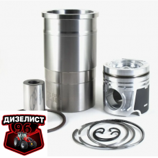 53443.1004006-20 Гильза с поршнем ЯМЗ-534,536 (гильза, поршень, палец, кольца ст., п/кольца) АВТОДИЗЕЛЬ - Интернет-магазин тракторных запчастей Дизелист-96