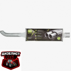60-1205015-А Глушитель короткий МТЗ-82 алюминизированный (EMM 0210) TRIALLI - Интернет-магазин тракторных запчастей Дизелист-96