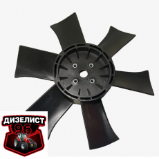 9718.286 Вентилятор радиатора МТЗ-320 6-ти лопастной (LDW1603) - Интернет-магазин тракторных запчастей Дизелист-96