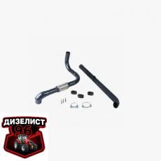 Система выпуска отработавших газов МТЗ-892 на кабину с глушителем - Интернет-магазин тракторных запчастей Дизелист-96