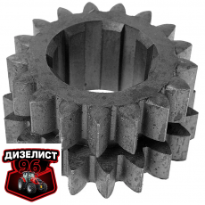 Т25-1701045-В Шестерня 2 и 3 передачи Т-40 ( 8-скоростная КПП, z=17/19) - Интернет-магазин тракторных запчастей Дизелист-96