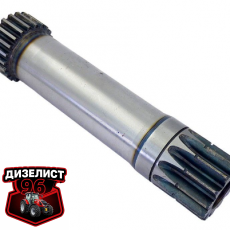 Т50-1601232 Вал сцепления ВОМ z=12/22 - Интернет-магазин тракторных запчастей Дизелист-96